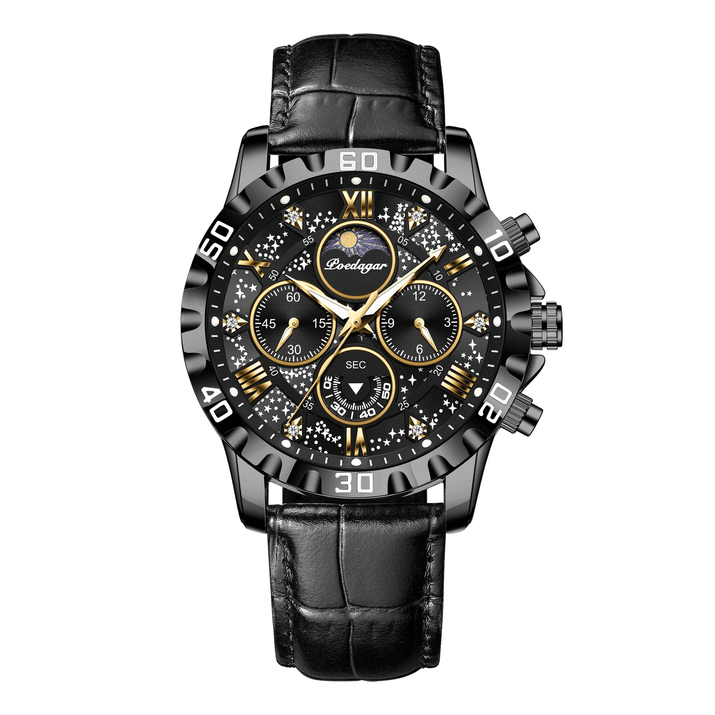 Poedagar Ocean Men's Watch: Nautical Elegance and High Precision