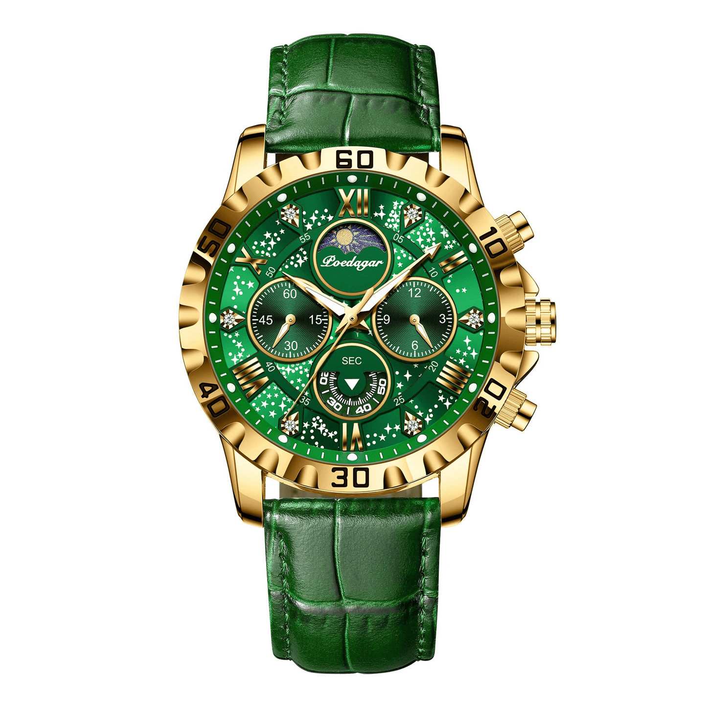 Poedagar Ocean Men's Watch: Nautical Elegance and High Precision