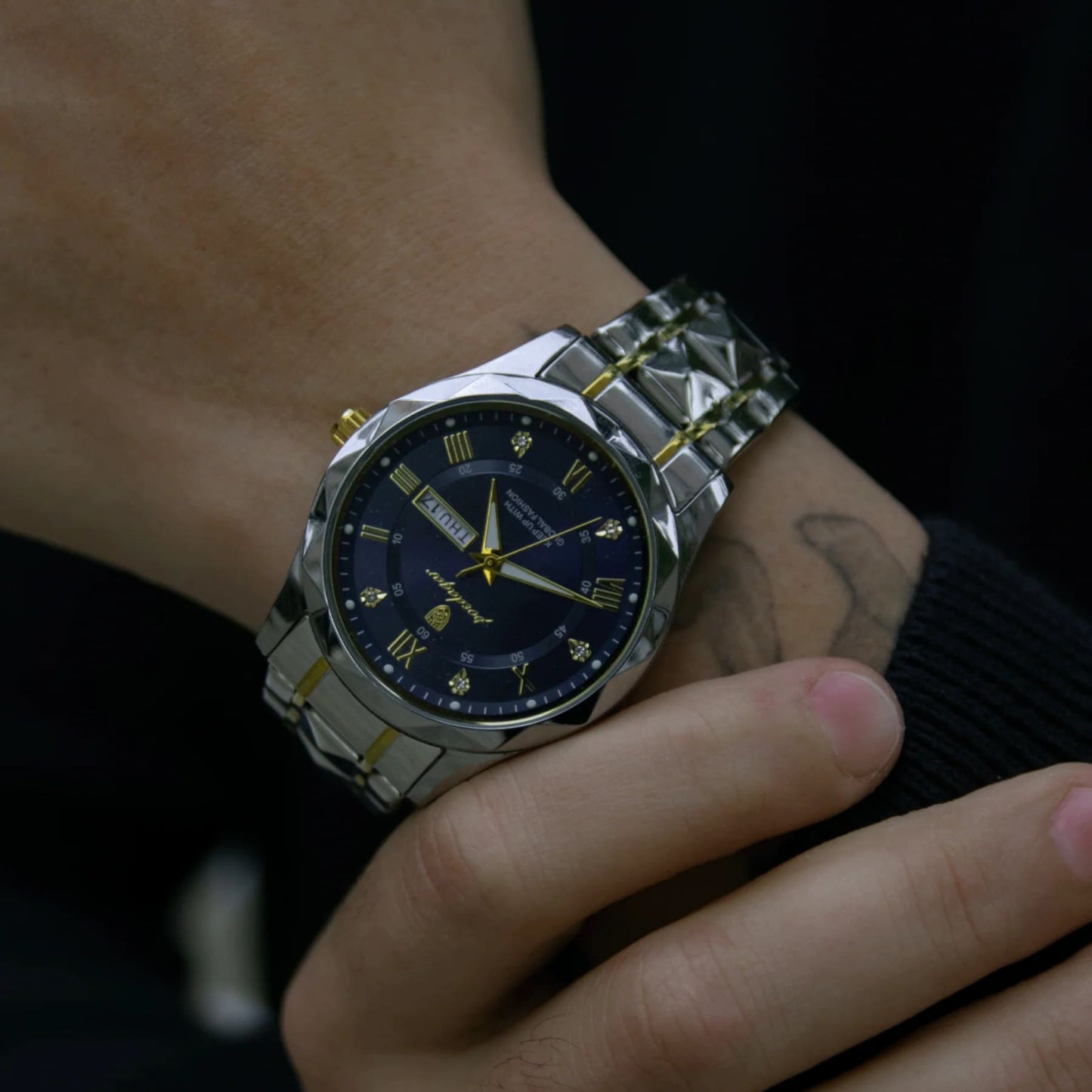 Poedagar Poseidon Men's Watch: The Watch for Stylish and Bold Men