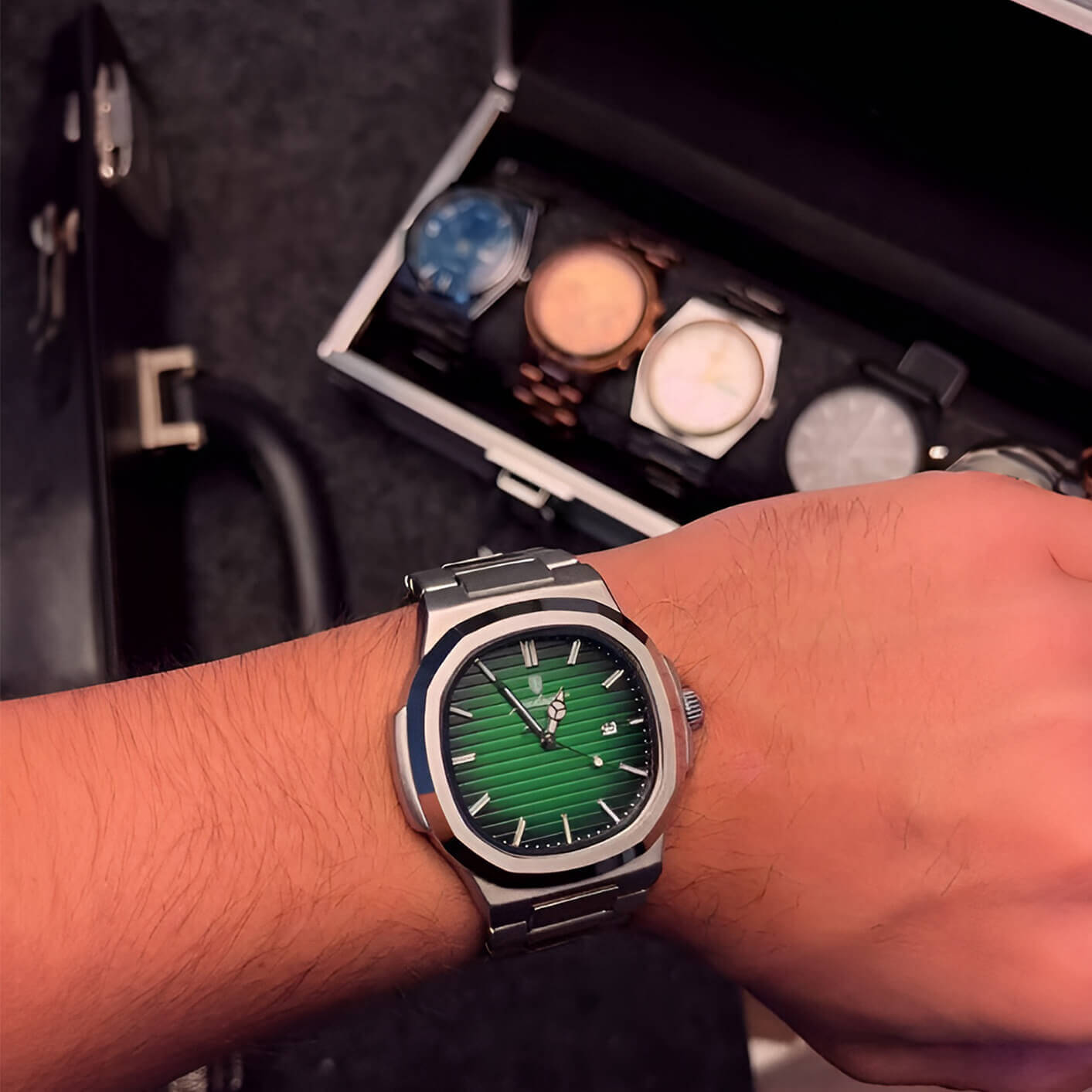 Poedagar Nautilus Men's Watch: Nautical Style and Elegance in Every Detail