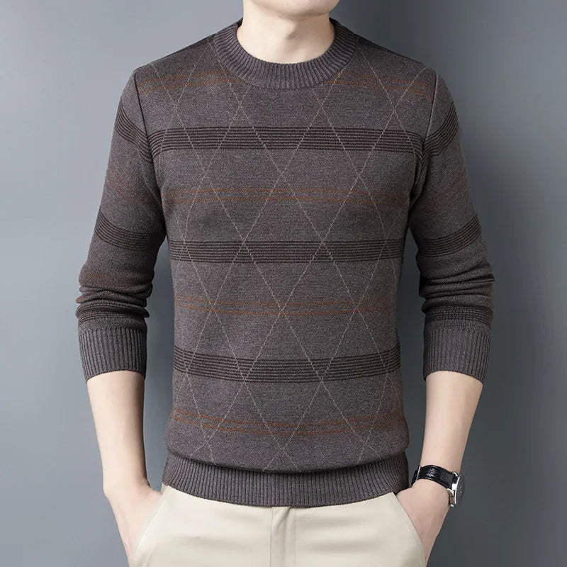 '2025 Launch' Jersey Long-Sleeve Polo Shirt with Classic Style and Modern Comfort