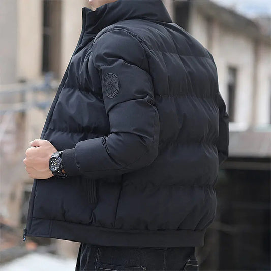 Alpha Style Padded Cotton Jacket for Men