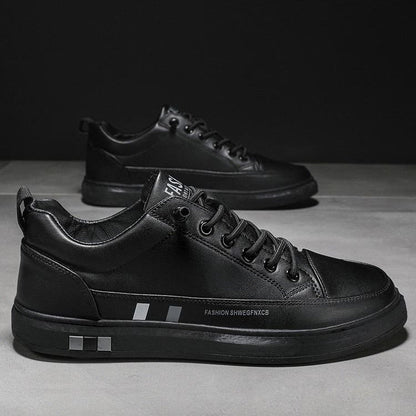 Authentic Leather Casual Sneakers - Style and Comfort in Every Step