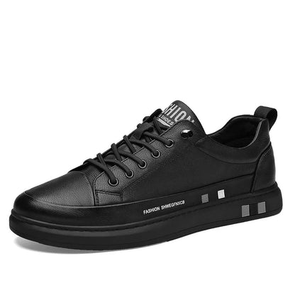 Authentic Leather Casual Sneakers - Style and Comfort in Every Step