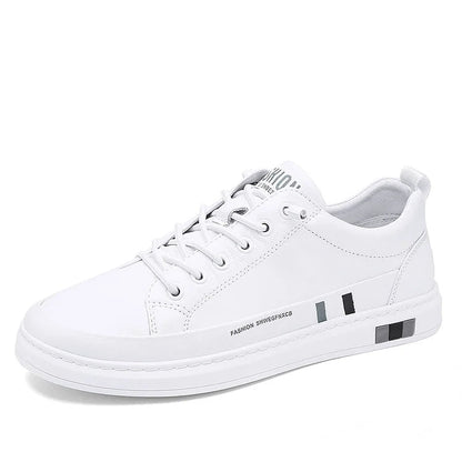 Authentic Leather Casual Sneakers - Style and Comfort in Every Step