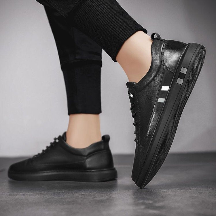 Authentic Leather Casual Sneakers - Style and Comfort in Every Step