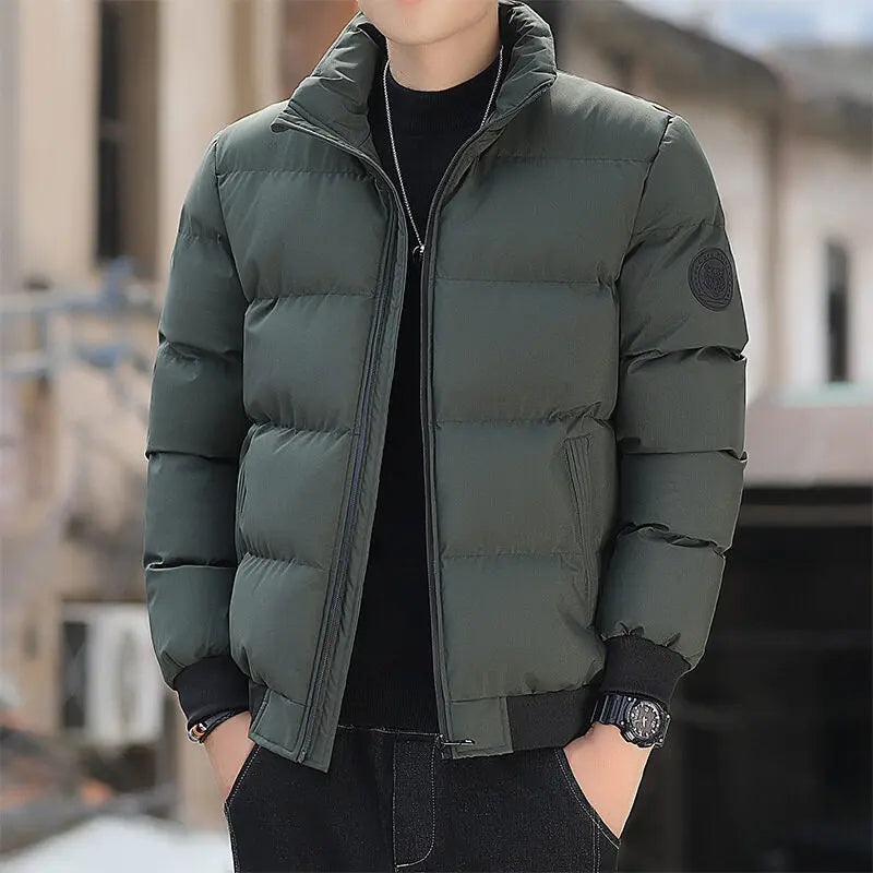 Alpha Style Padded Cotton Jacket for Men