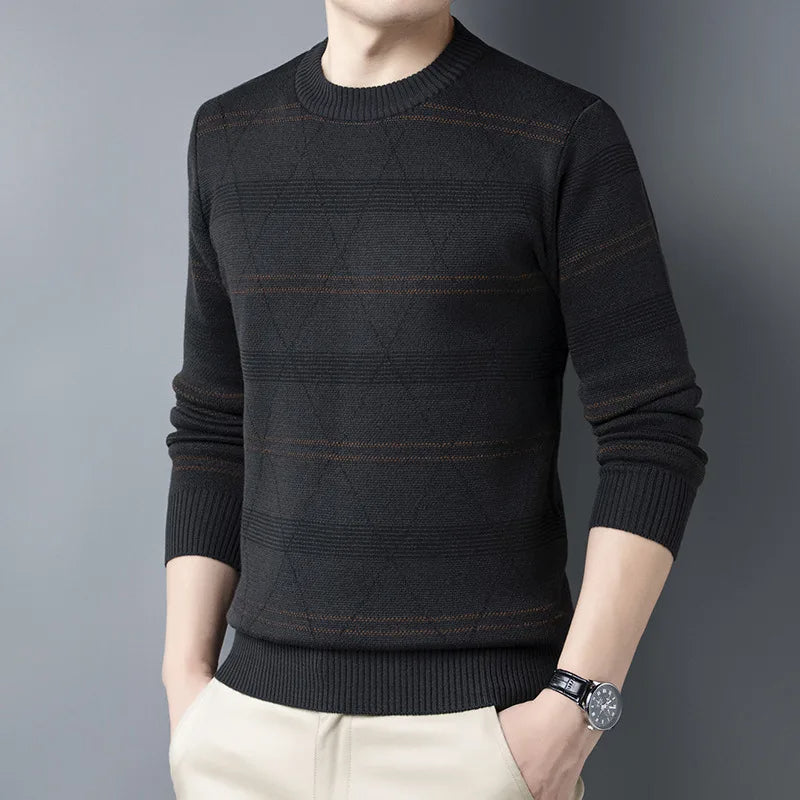'2025 Launch' Jersey Long-Sleeve Polo Shirt with Classic Style and Modern Comfort