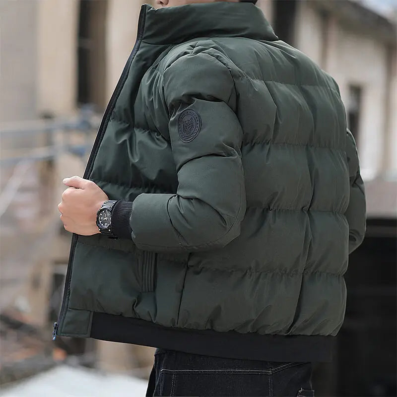 Alpha Style Padded Cotton Jacket for Men